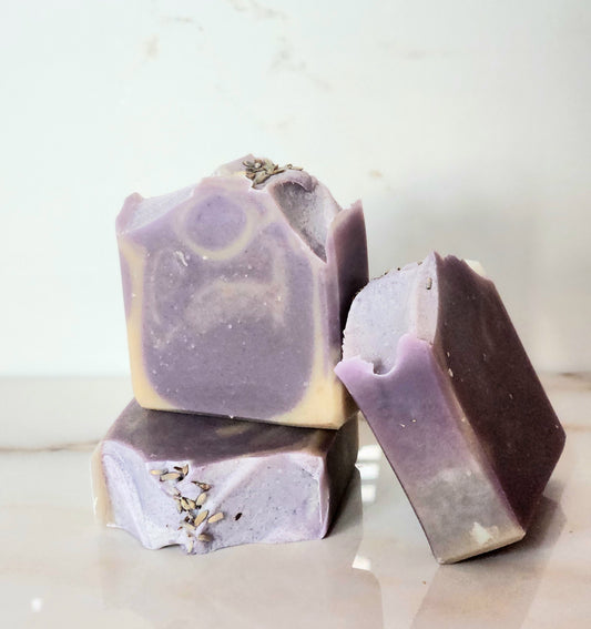 Lavender Fields goat milk soap