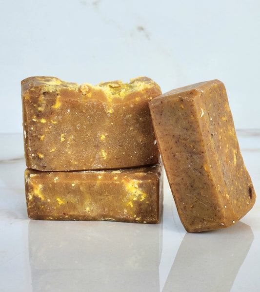Pumpkin Oat & Turmeric Goat Milk Soap