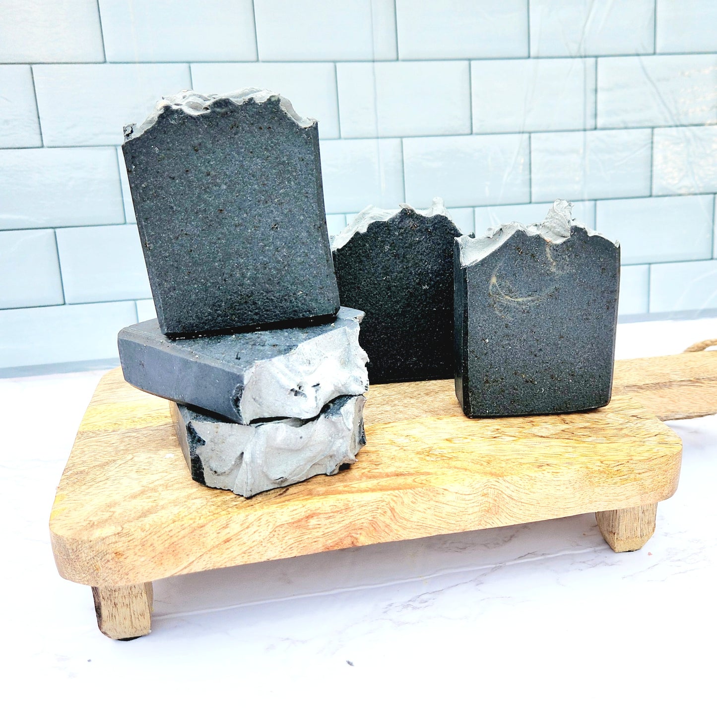 Grit goat milk soap