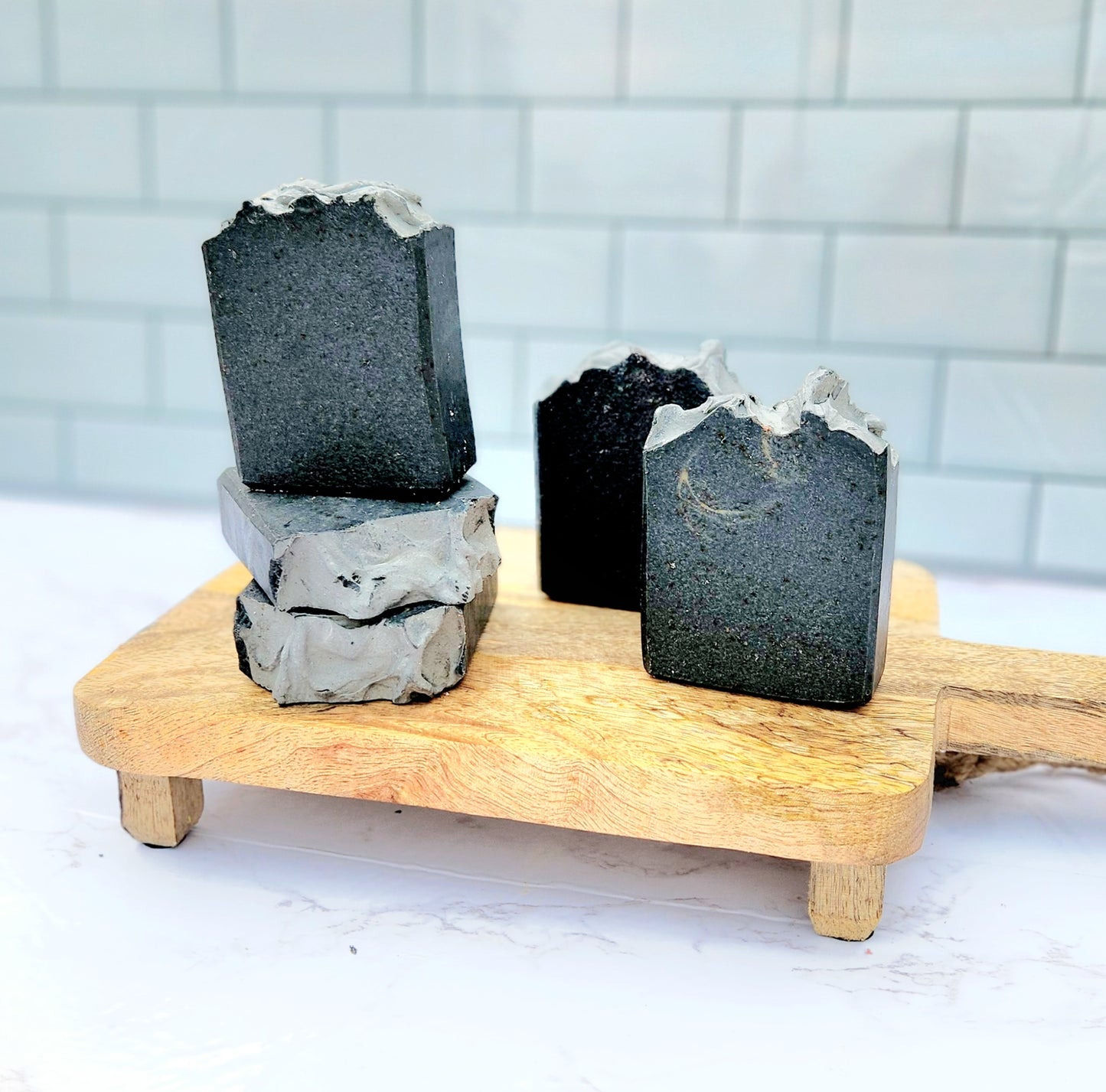 Grit goat milk soap