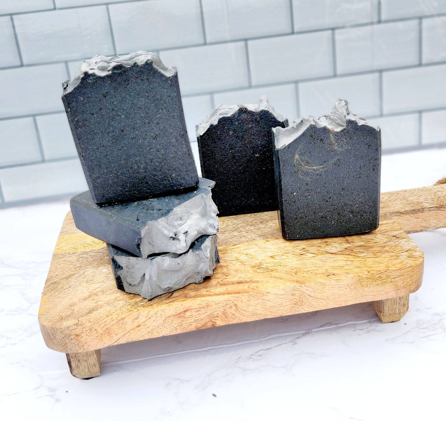 Grit goat milk soap