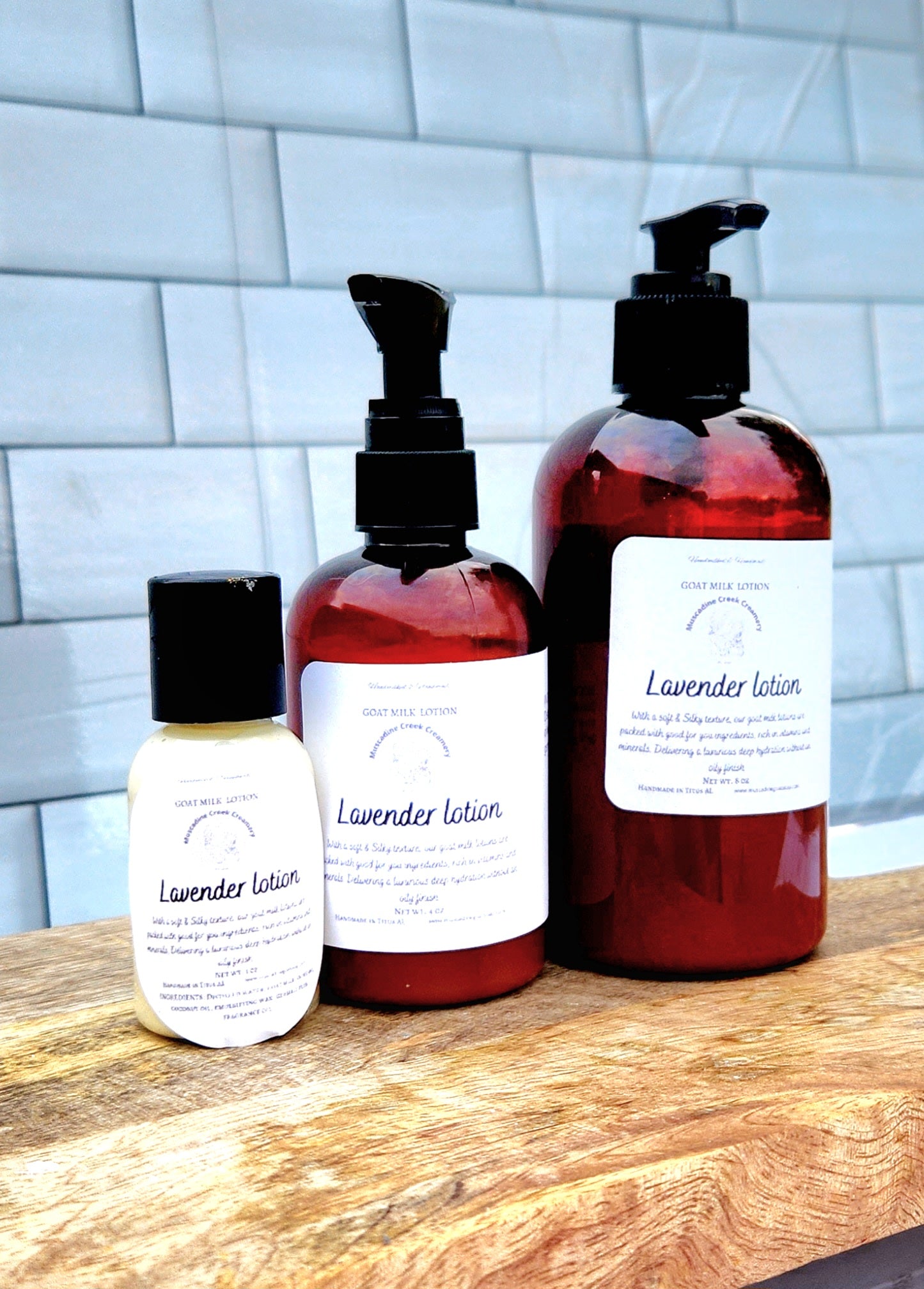 Lavender goat milk lotion