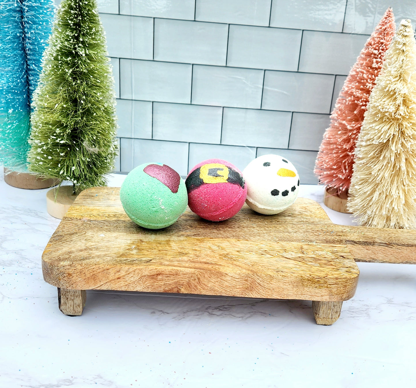 Christmas Goat Milk Bathbomb Set
