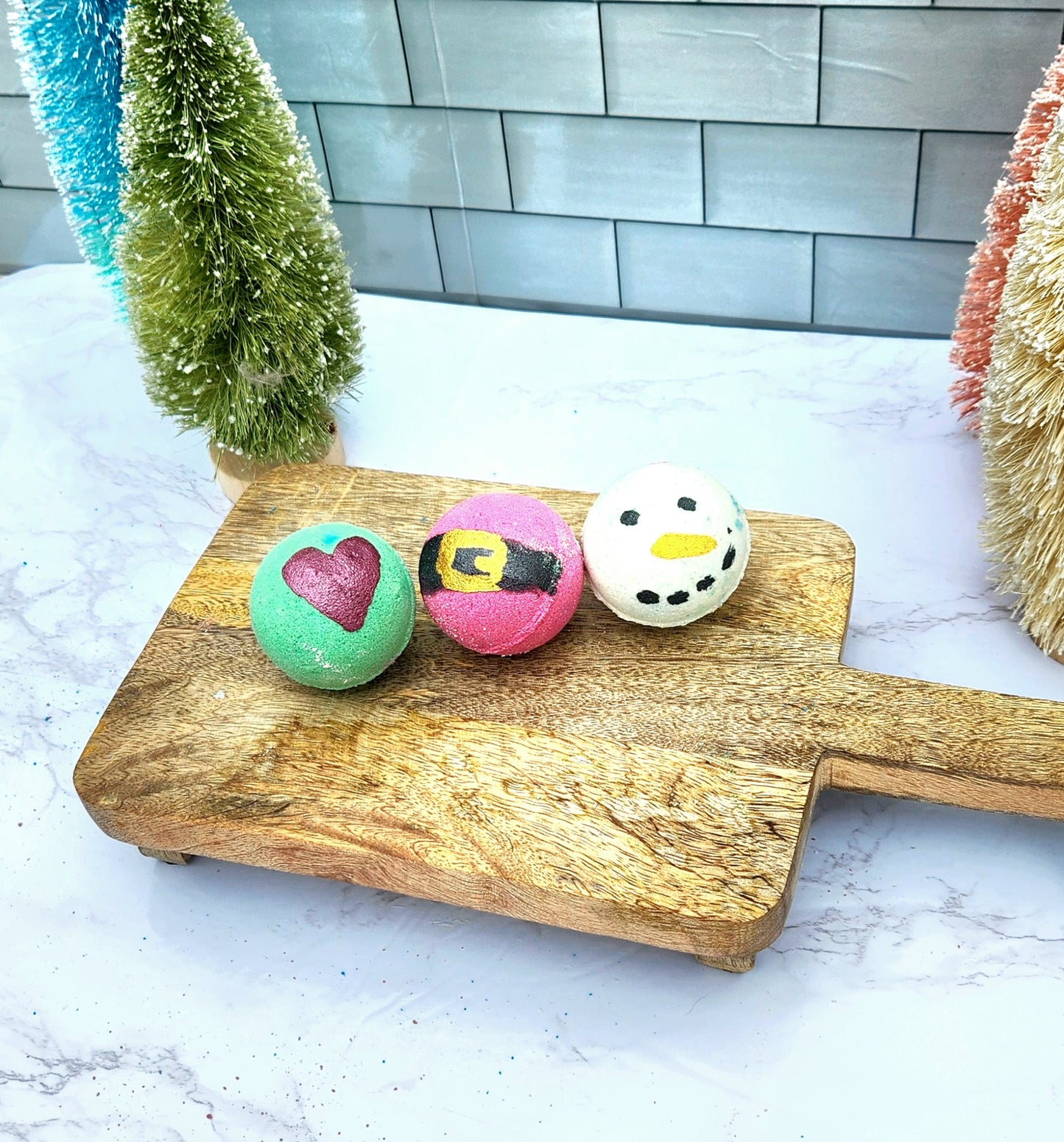 Christmas Goat Milk Bathbomb Set