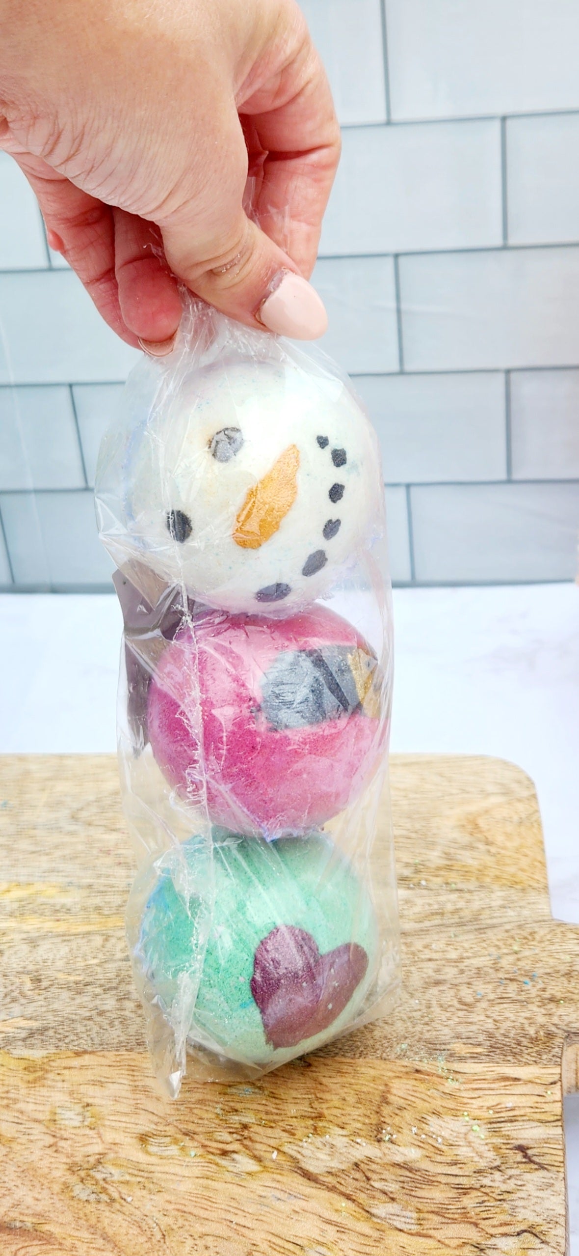 Christmas Goat Milk Bathbomb Set
