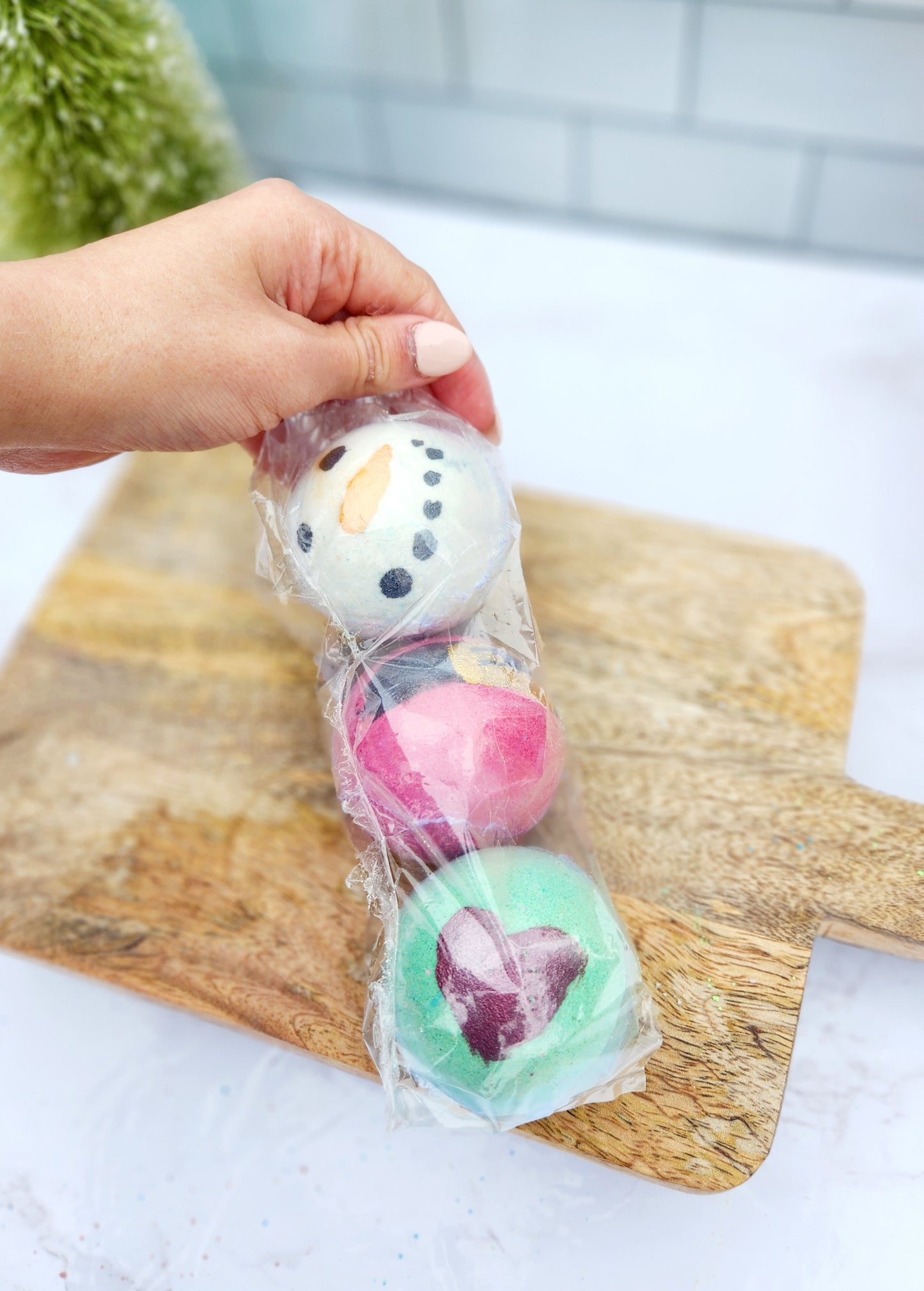 Christmas Goat Milk Bathbomb Set