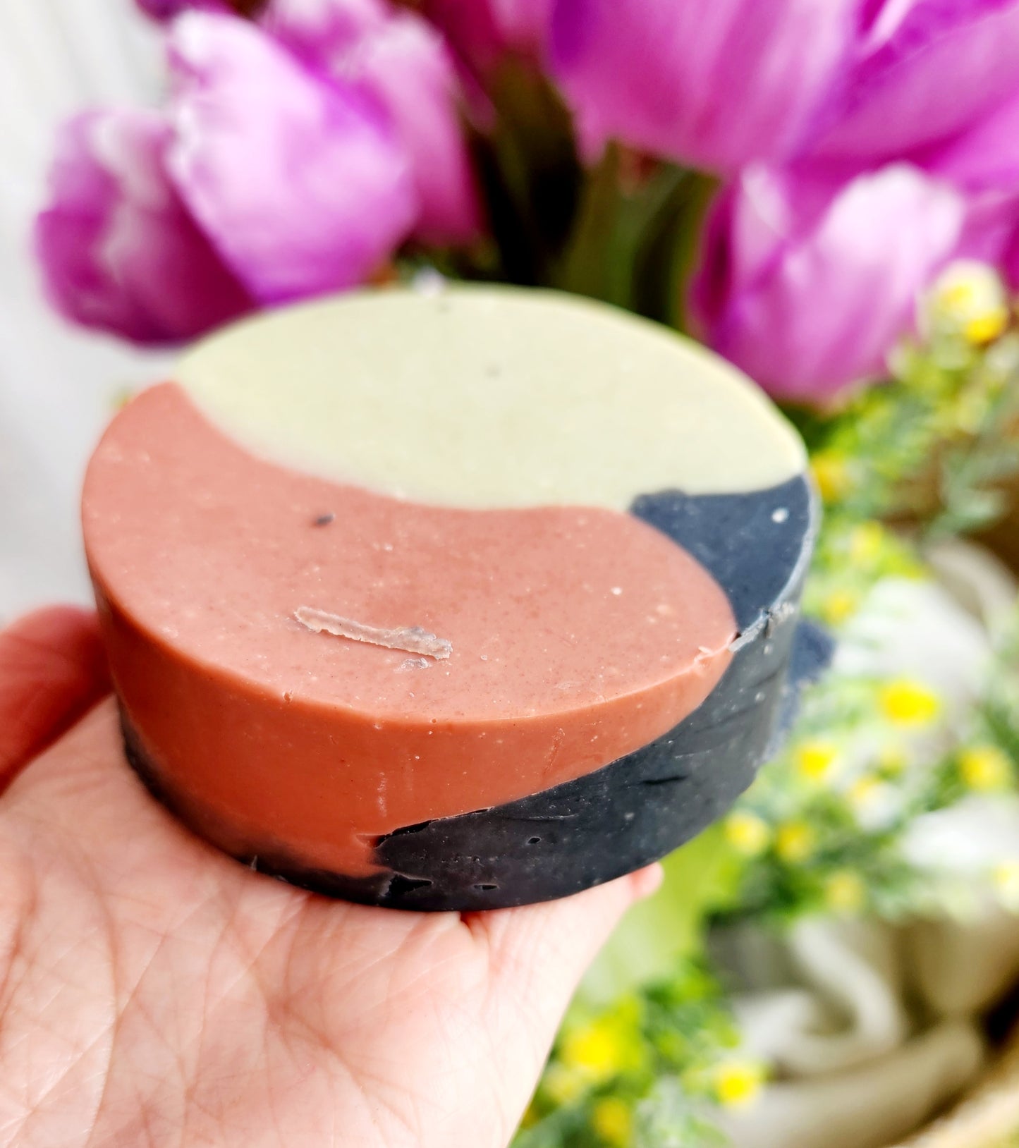 Facial goat milk soap