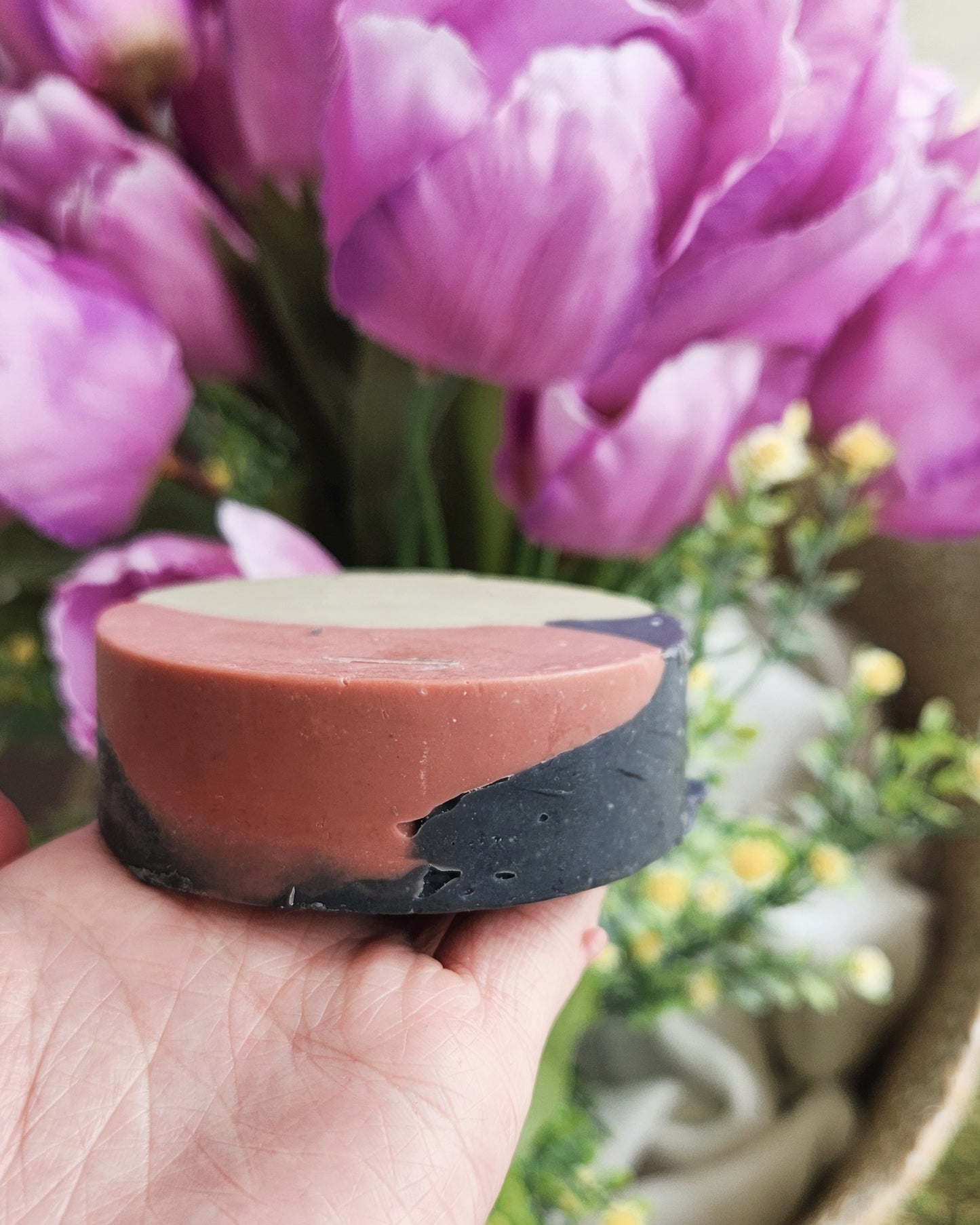 Facial goat milk soap