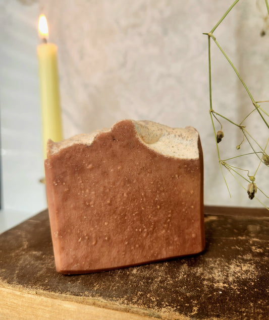 The Patchouli Cottage Goat Milk Soap.