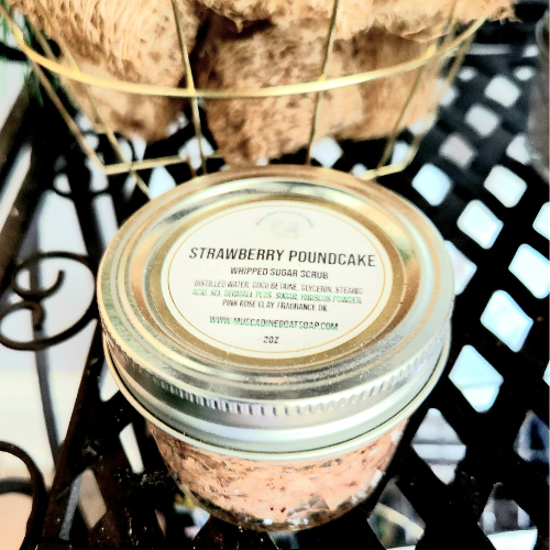 Strawberry Poundcake Sugar Scrub