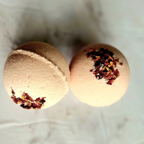 Rose Goat Milk Bath Bomb