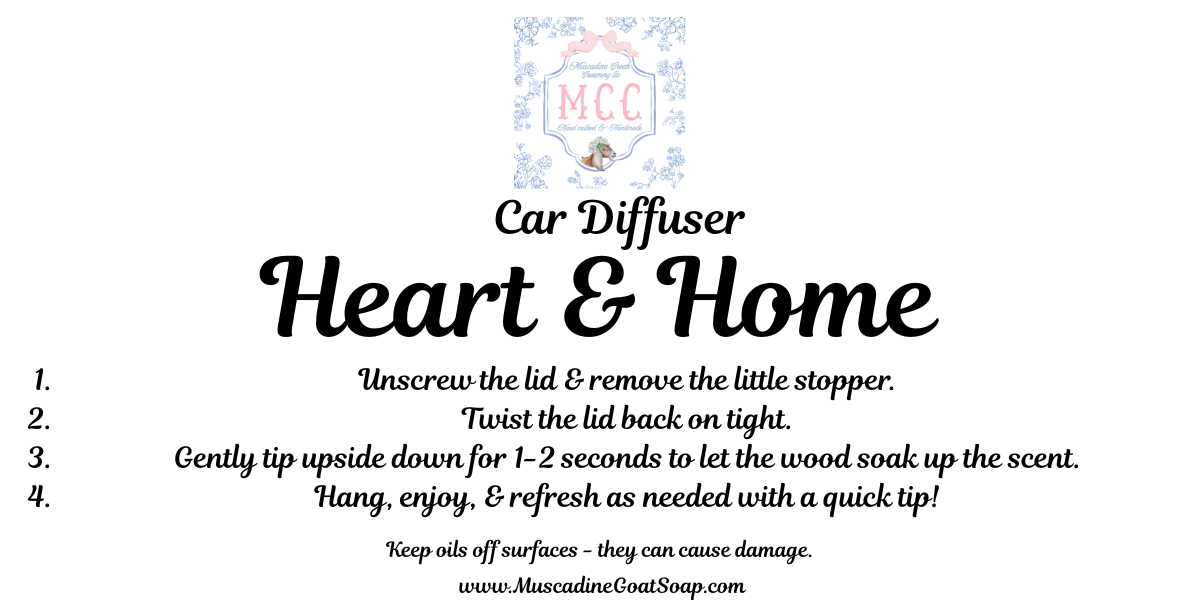 Heart & Home Reed Diffuser