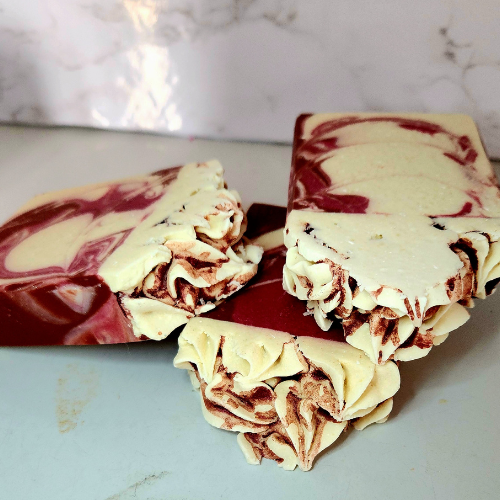 Berry sweet goat milk soap