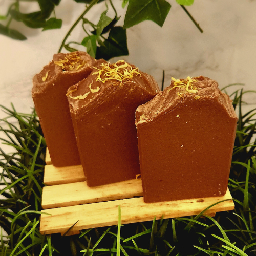 Patchouli goat milk soap