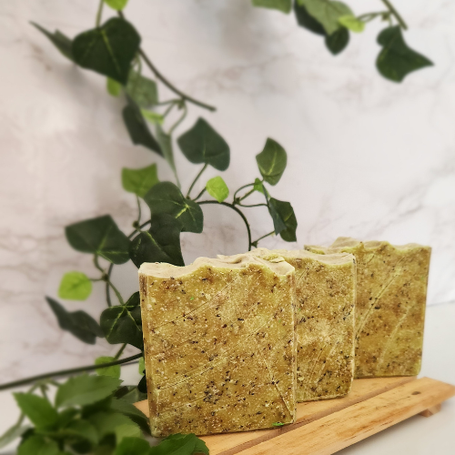 Feeling Minty goat milk soap