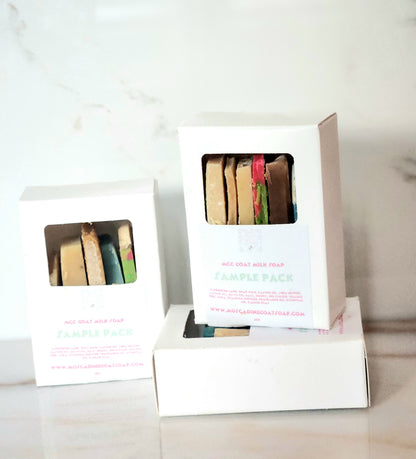 Goat Milk Soap Sample Set.