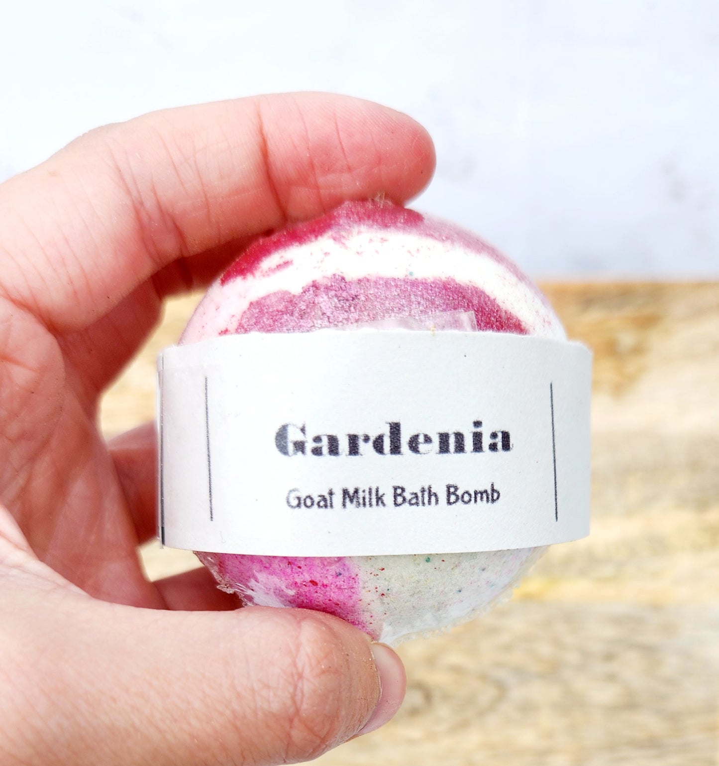 Gardenia Goat Milk Bath Bomb