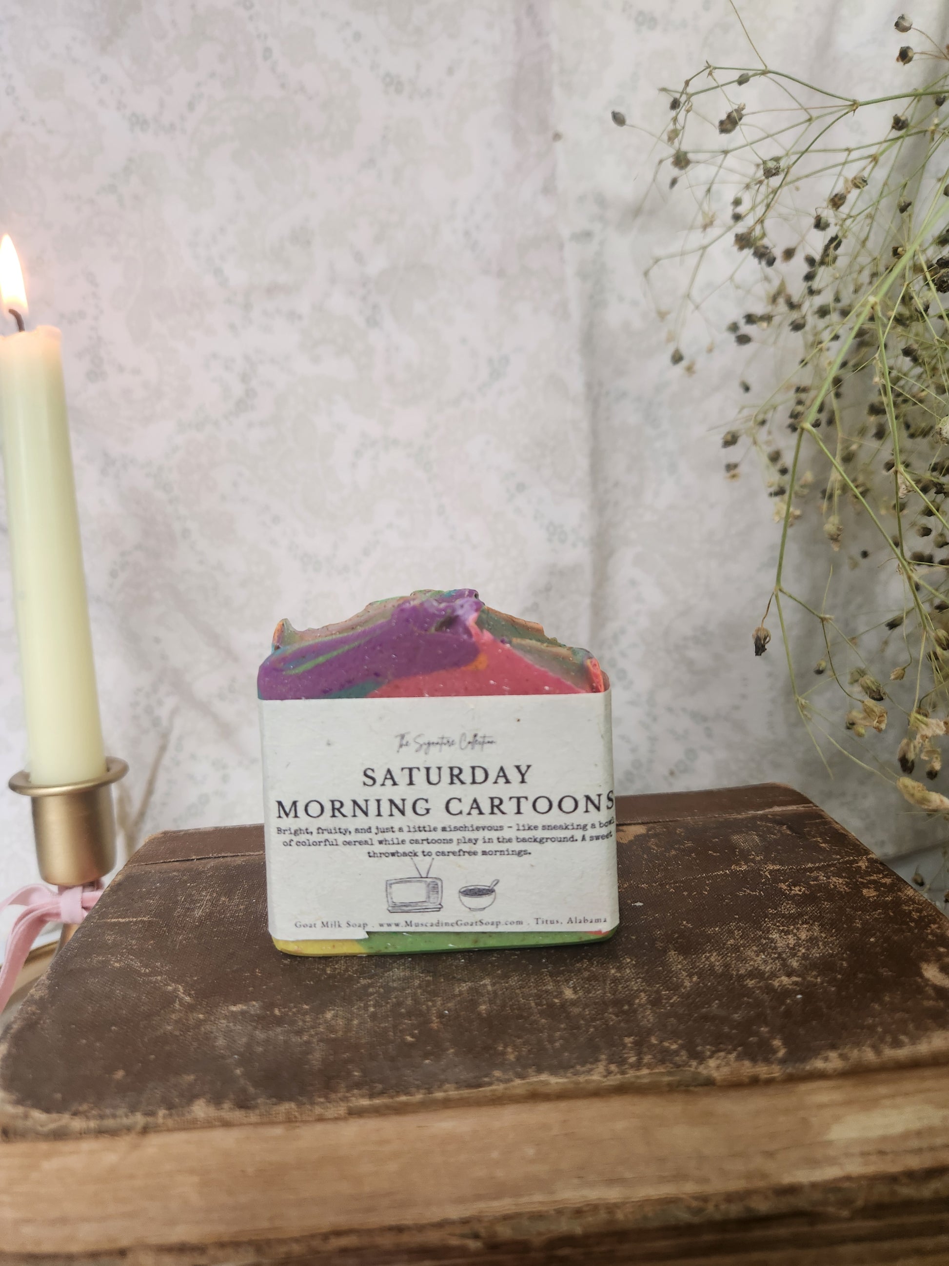 Saturday Morning Cartoon's Goat Milk Soap.