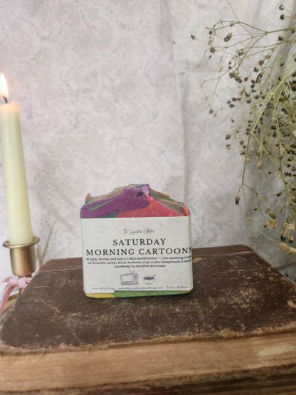 Saturday Morning Cartoon's Goat Milk Soap.