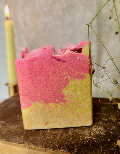 Gardenia at the Cottage Gate Goat Milk Soap.