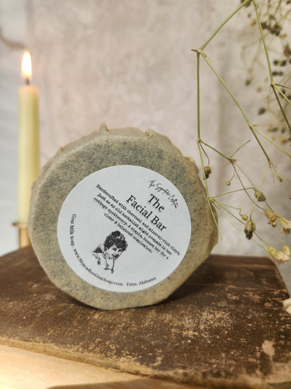 The Facial Bar Goat Milk Soap.