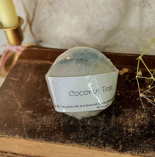 Coconut Frost Goat Milk Bath Bomb