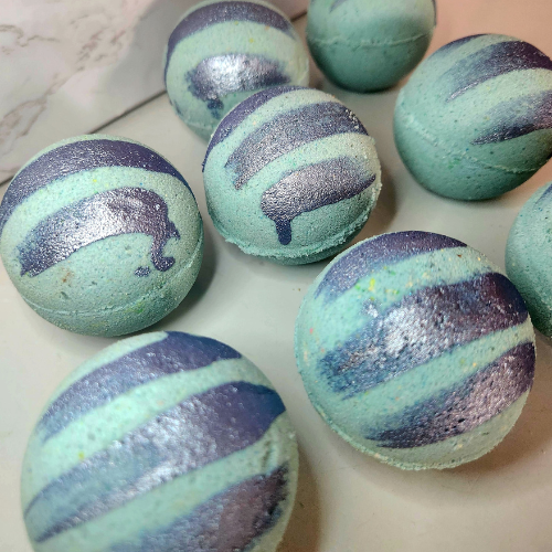 Coconut Frost Goat Milk Bath Bomb
