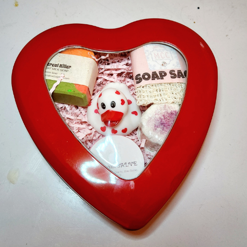 Valetine's Day Bath & Body Gift Tin