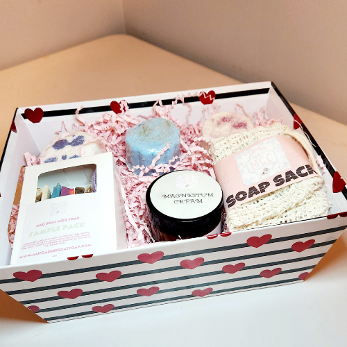 Valentine's Day Bath & Body Sampler Gift Basket
