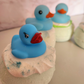 Goat Milk Bath Bomb with Rubber Duck Toy
